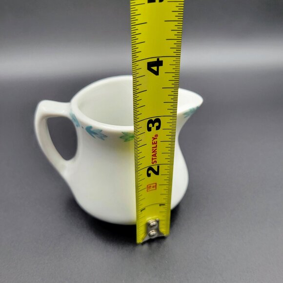 Restaurant Ware Creamer Shenango China Small Pitcher Blue Flowers Individual - Picture 10 of 11